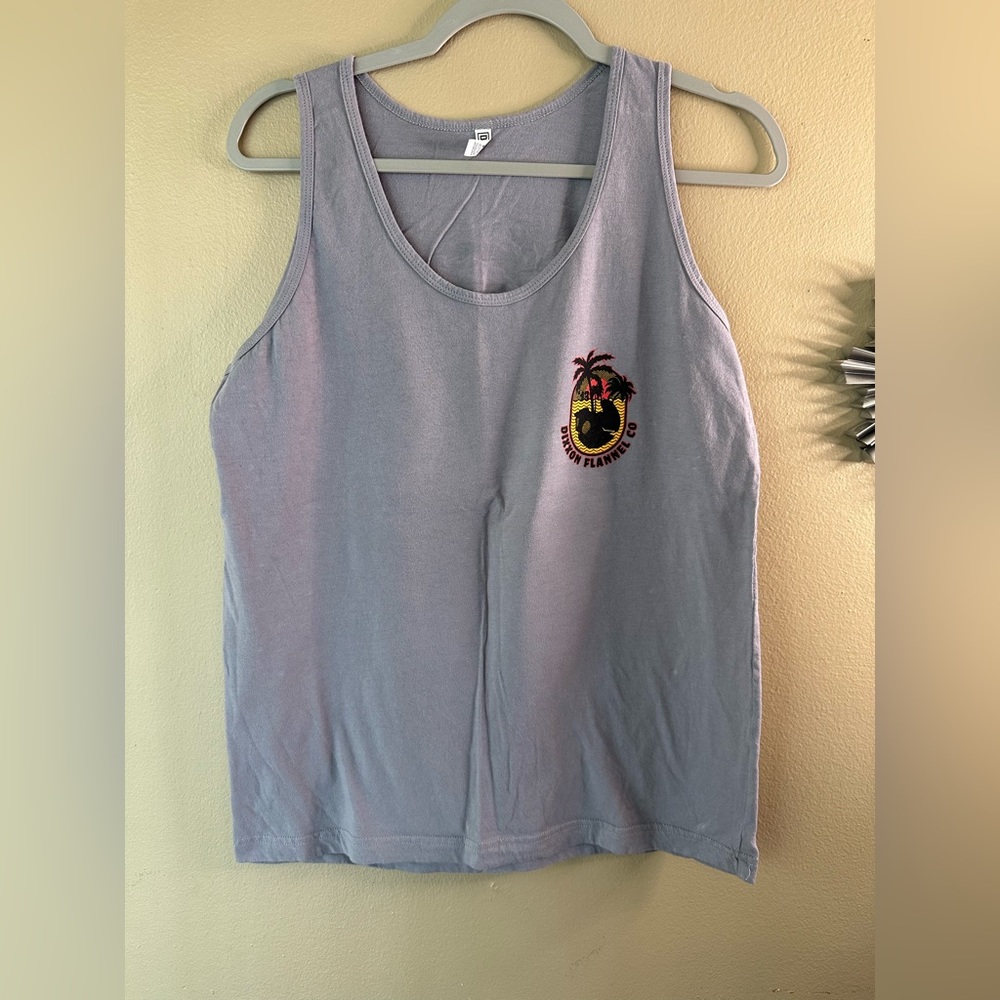 DIXXON Flannel Graphic Tank Top